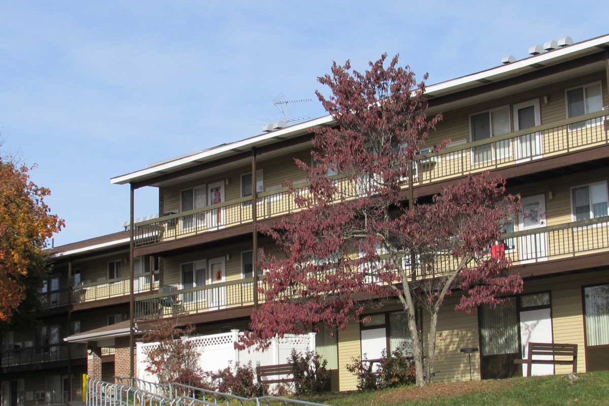 Rainbow Terrace building exterior close up